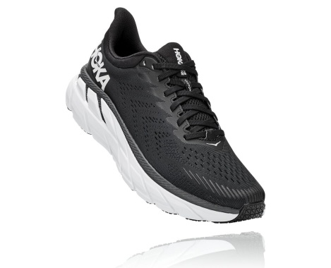 Tenisky Hoka One One Clifton 7 Panske Čierne / Biele (26ZSTOWMG)